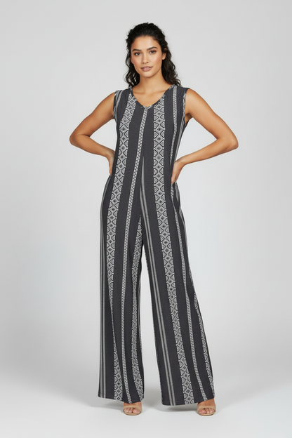 Natalie - Grey White Multi