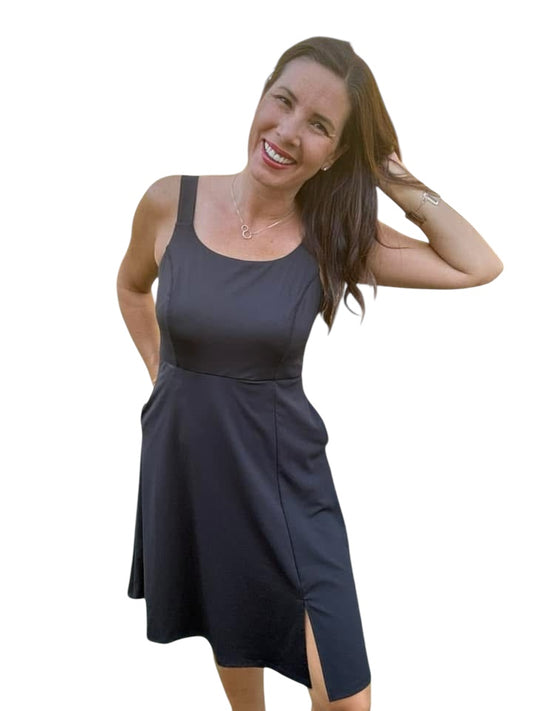 Navy - Solid Black