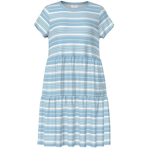 Ariel - Blue White Stripe