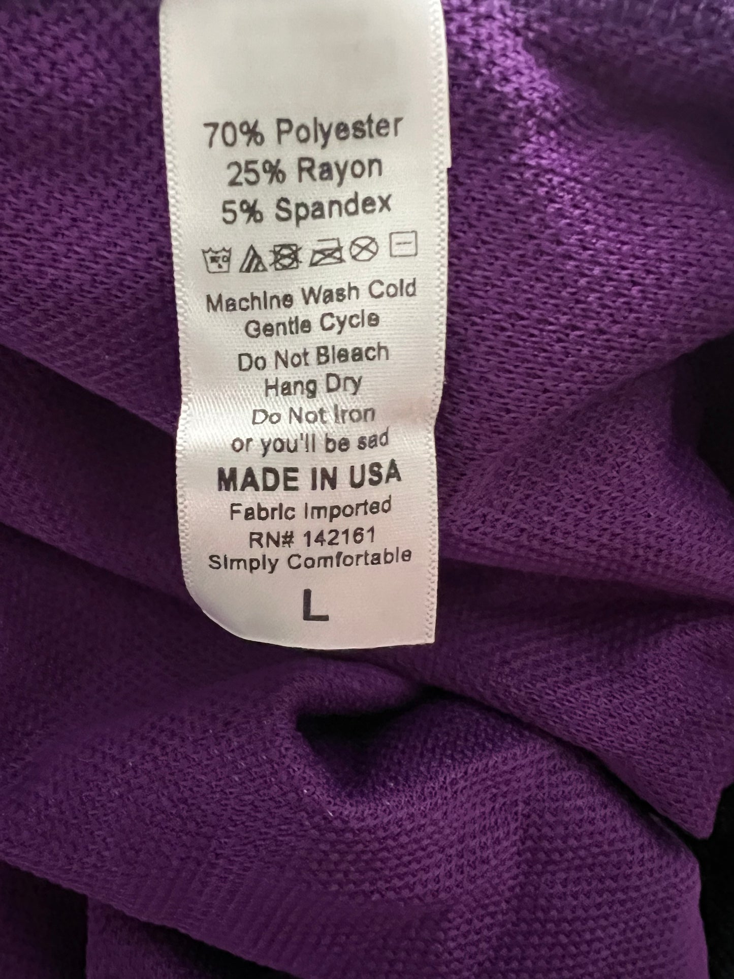 Vintage LuLaRoe - Sarah Cardigan - Solid Purple