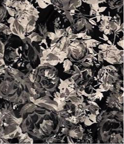 Christy T - Black Grey Floral