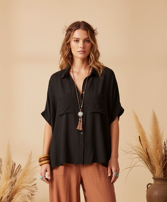 Amy - Dolman Sleeve Top