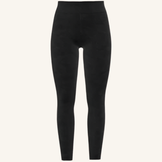 Solid black jacquard leggings by LuLaRoe