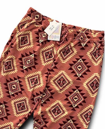 Jax - Pink Maroon Aztec