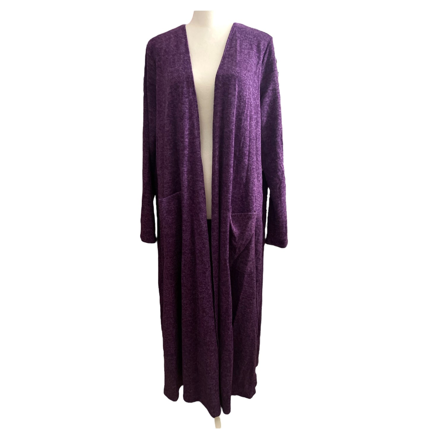 Vintage LuLaRoe - Sarah Cardigan - Solid Purple