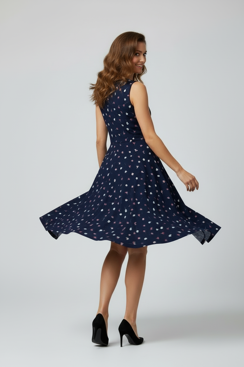 Nicki - Red White and Blue Floral