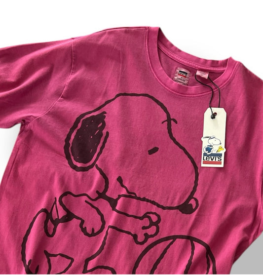 Vintage Levi & Peanuts Colab Snoopy T-Shirt