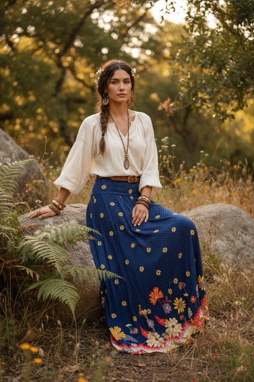 Vintage LuLaRoe Maxi Skirt