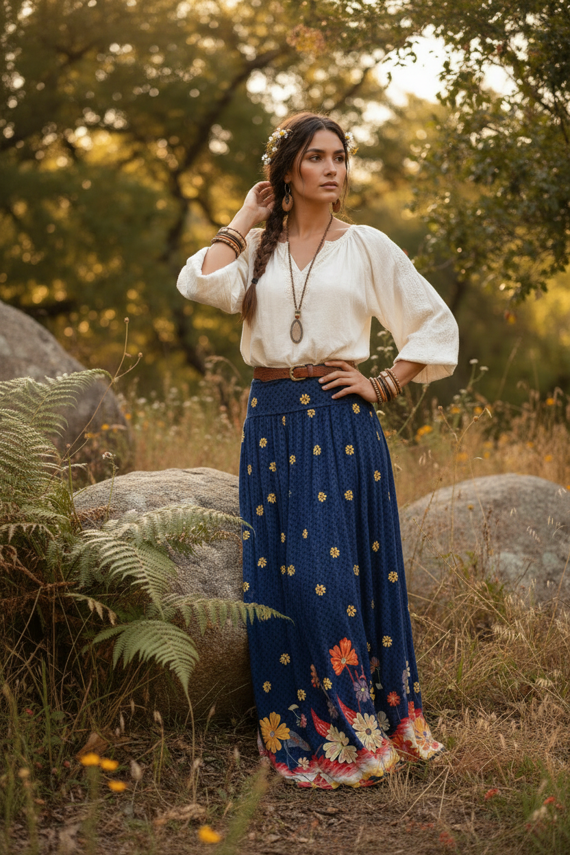 Vintage LuLaRoe Maxi Skirt