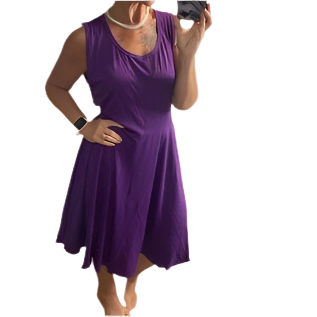 LuLaRoe solid purple Nikki