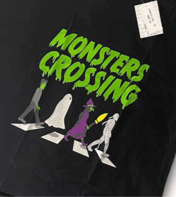 Halloween Lisa - Monsters Crossing Graphic
