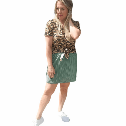 Samantha - Solid Loden Frost Green