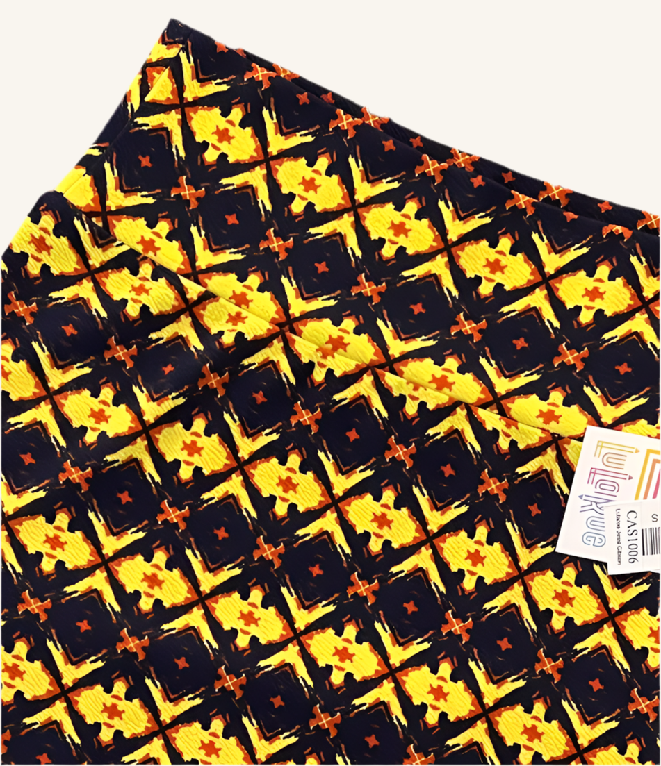 Cassie - Yellow Black Multi
