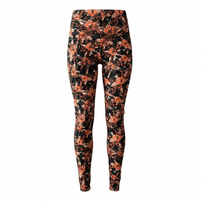 Leggings - Orange Floral