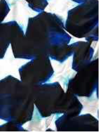 Leggings - Black Blue White Stars