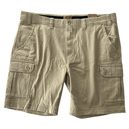 The Foundry Big and Tall - Men’s Khaki Cargo Shorts