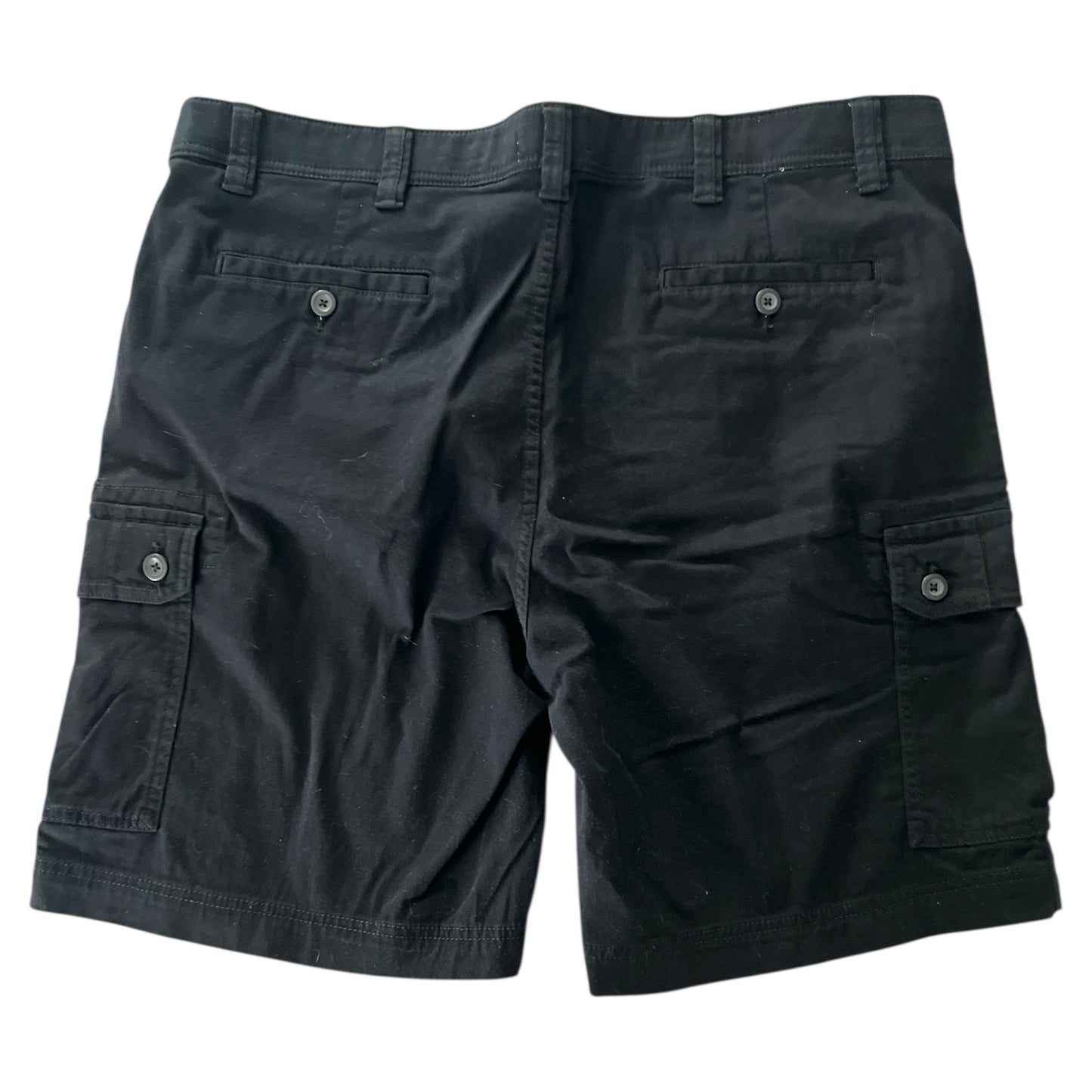 The Foundry Big and Tall - Men’s Black Cargo Shorts