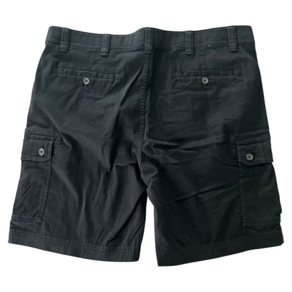 The Foundry Big and Tall - Men’s Black Cargo Shorts