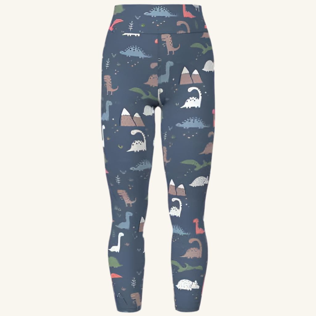 Leggings - Blue Multi Dinos