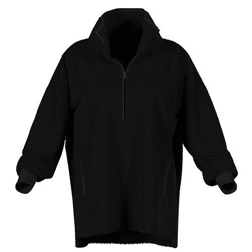 Nancy - Solid Black Velveteen