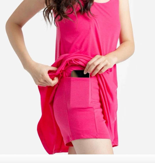 Lynn - Solid Raspberry Sorbet Pink