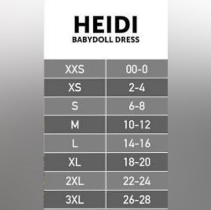 Heidi - Solid Black Rayon