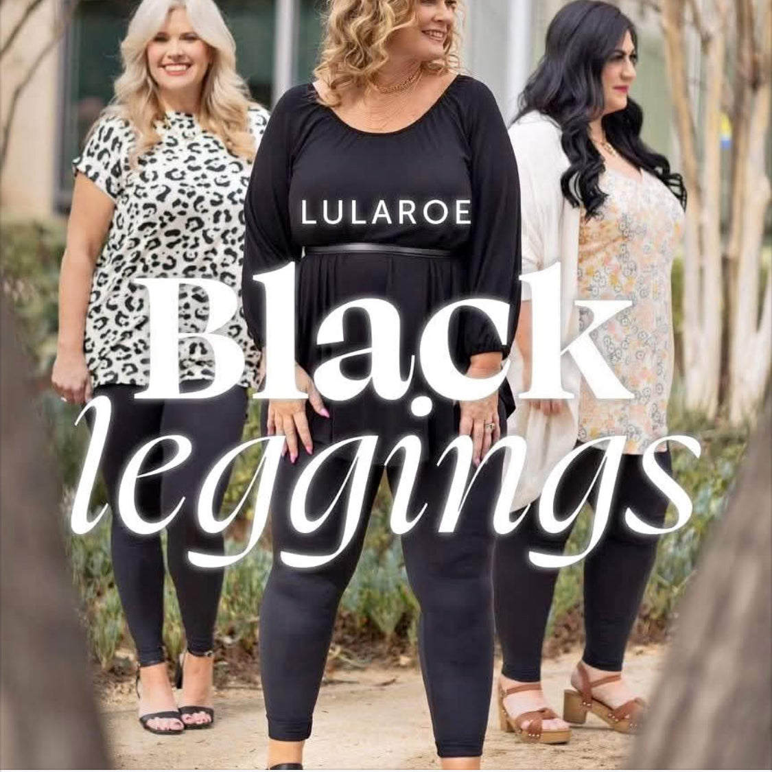 LuLaRoe - Solid Black Leggings