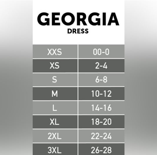 Georgia - Black White Abstract