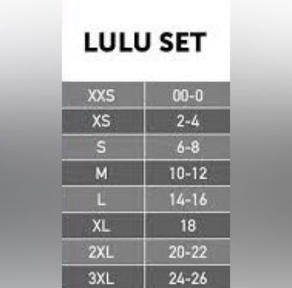 LuLu Set - Maroon Subtle Texture