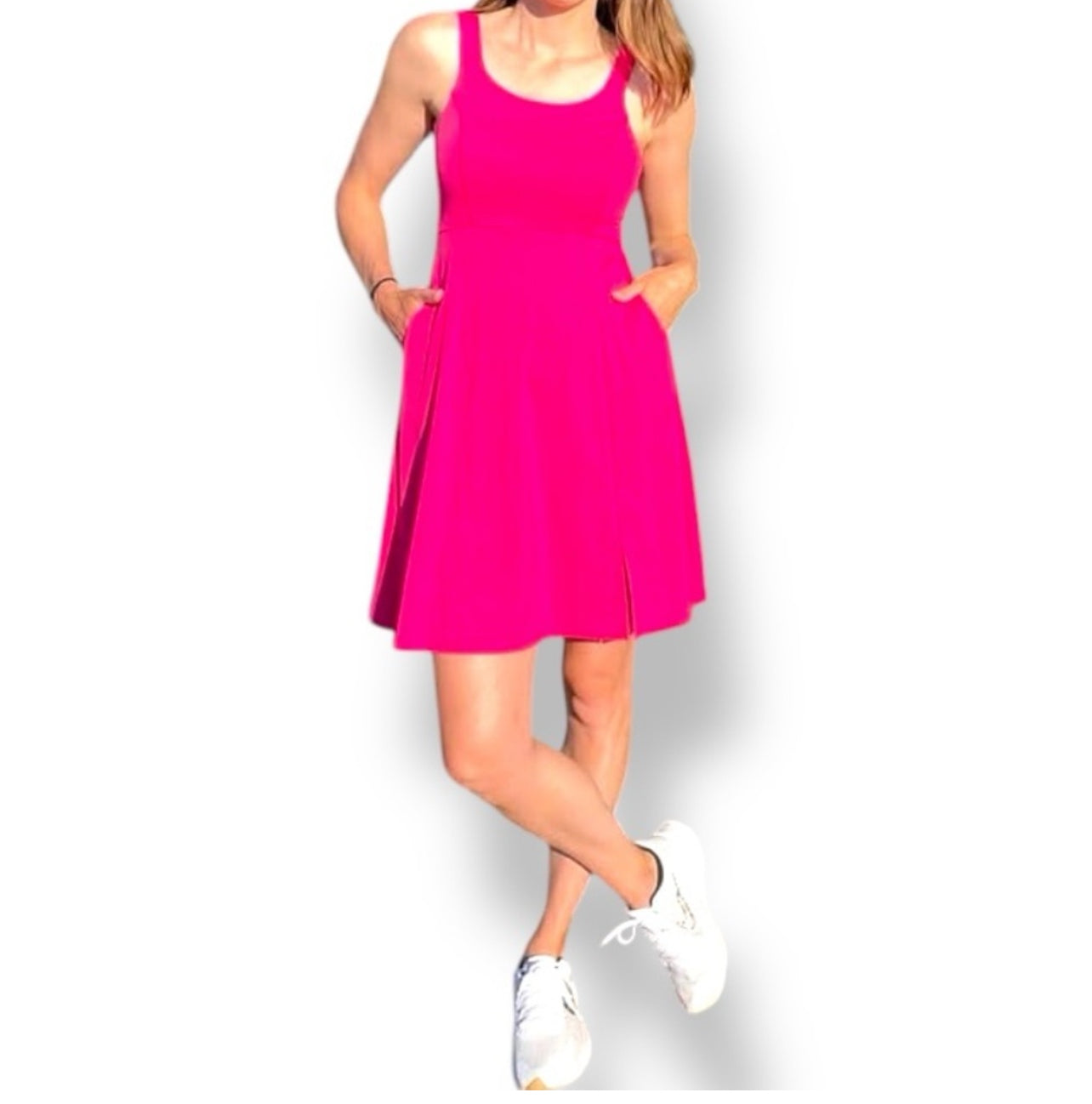 Navy - Solid Yarrow Pink