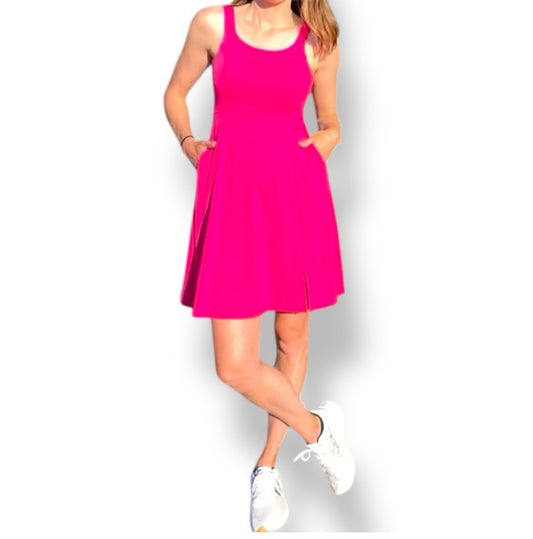 Navy - Solid Yarrow Pink
