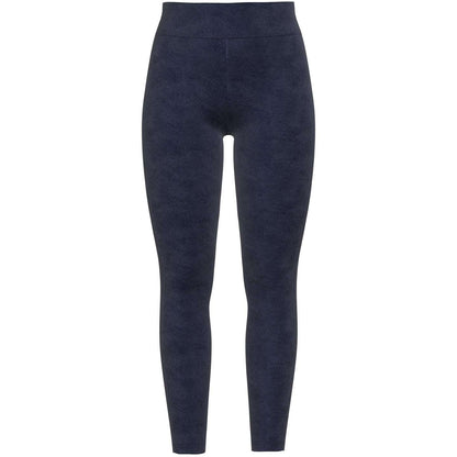 LUXE Leggings - Solid Maritime Blue Faux Leather