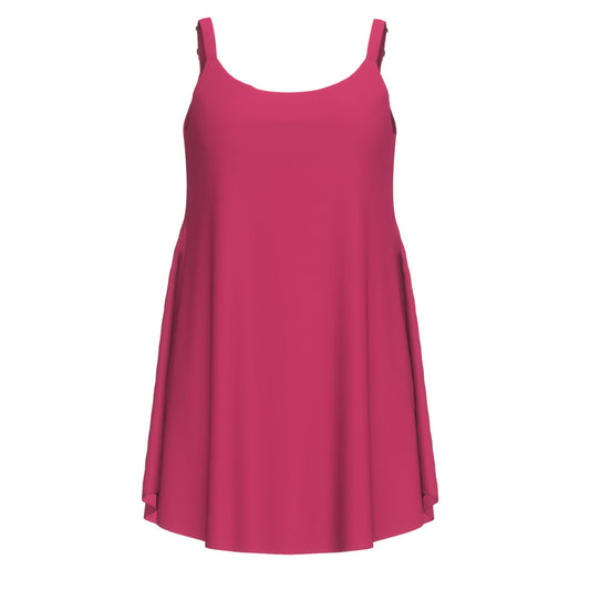 Lynn - Solid Raspberry Sorbet Pink