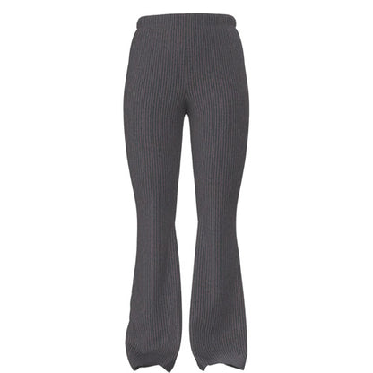 Kylie - Solid Pavement Charcoal Stretch Cord