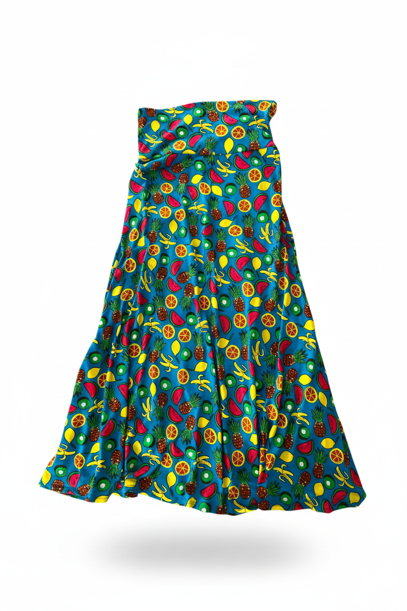 Vintage LuLaRoe Maxi Skirt - Fruit