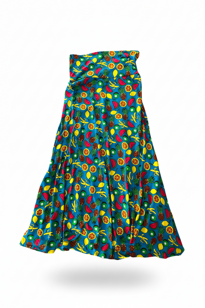 Vintage LuLaRoe Maxi Skirt - Fruit