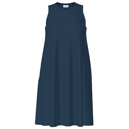 Charlotte - Solid Moonlit Ocean Blue