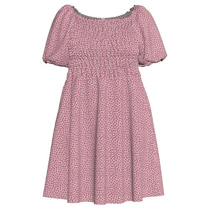 Alina Nap Dress - Pink Mini Ditsy Floral