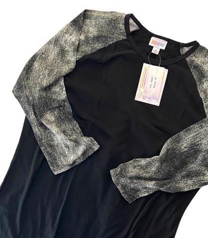 Randy Unisex Tee - Black Grey