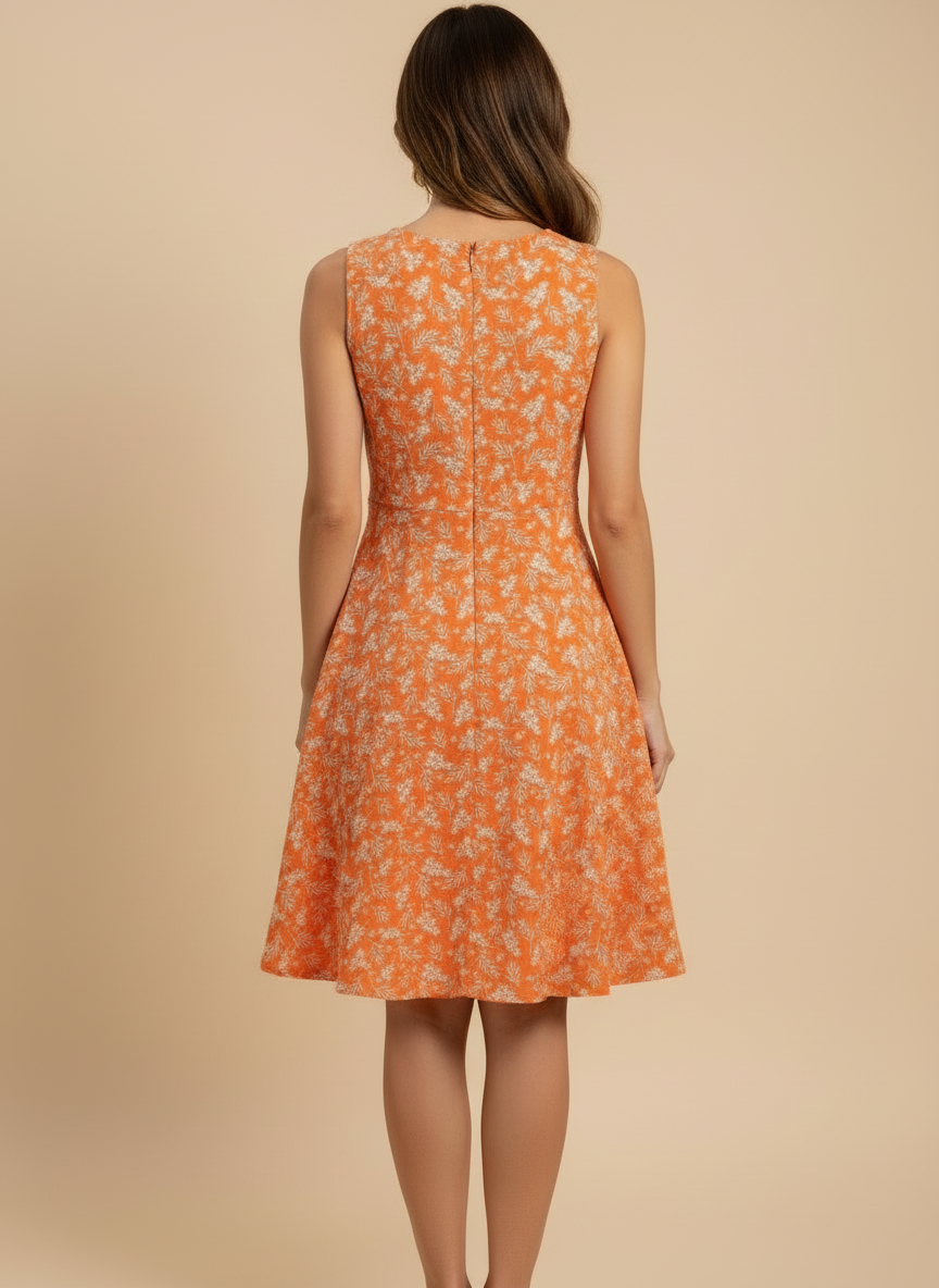 Nicki - Orange Floral