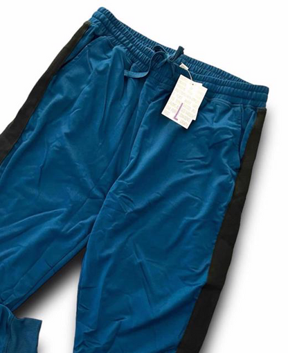 Jax - Solid Poseidon Blue with Black Side Stripe