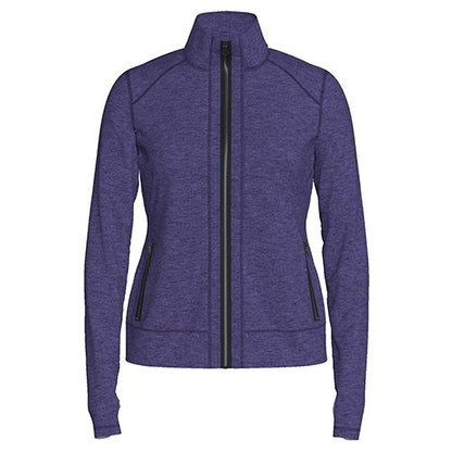 RISE - Bold Yoga Jacket - Heathered Navy