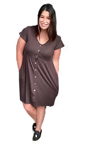 Heidi - Solid Black Rayon