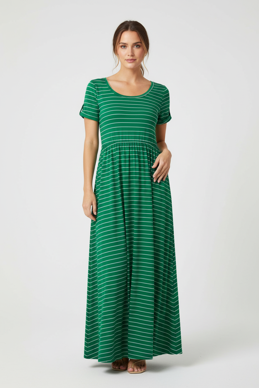 Riley - Green Stripe