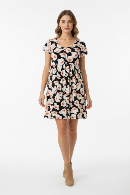 Heidi - Black Ivory Floral