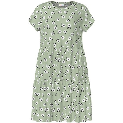 Ariel - Green White Daisies