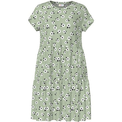 Ariel - Green White Daisies