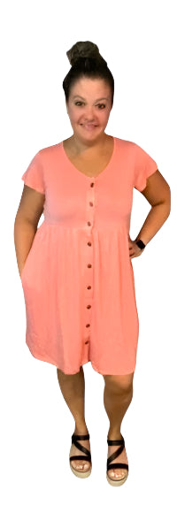 Heidi - Solid Tea Rose Pink
