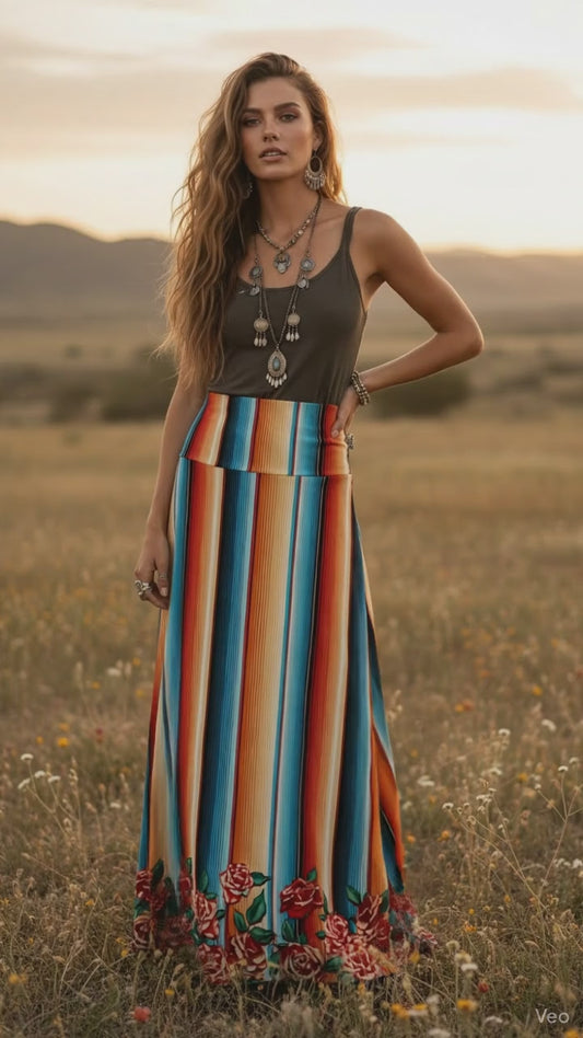 Vintage LuLaRoe Maxi Skirt