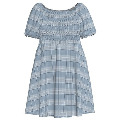 Blue Plaid - Alina Nap Dress
